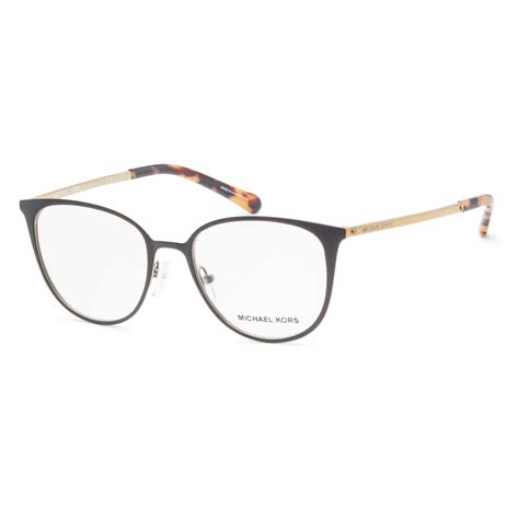 Michael Kors™ Lil MK3017 1187 51 Matte Black/Gold Eyeglasses 